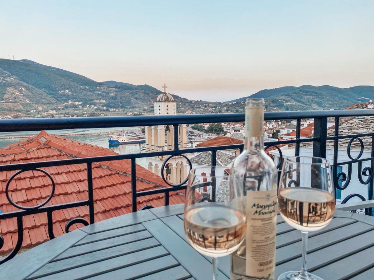 Evageliasvilla Sea View Skopelos Exterior foto