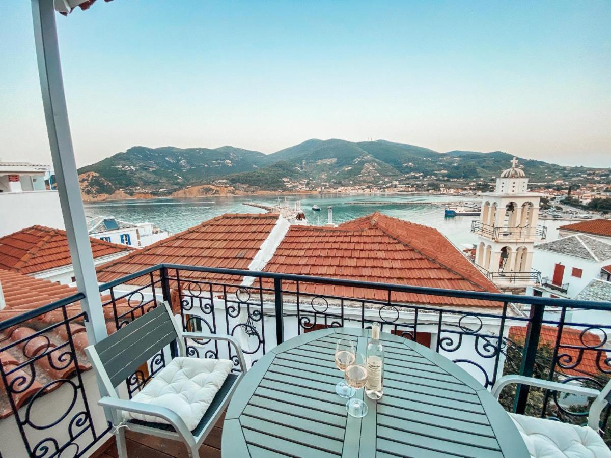 Evageliasvilla Sea View Skopelos Exterior foto