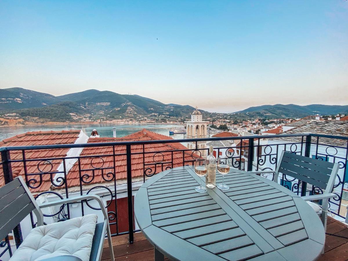 Evageliasvilla Sea View Skopelos Exterior foto