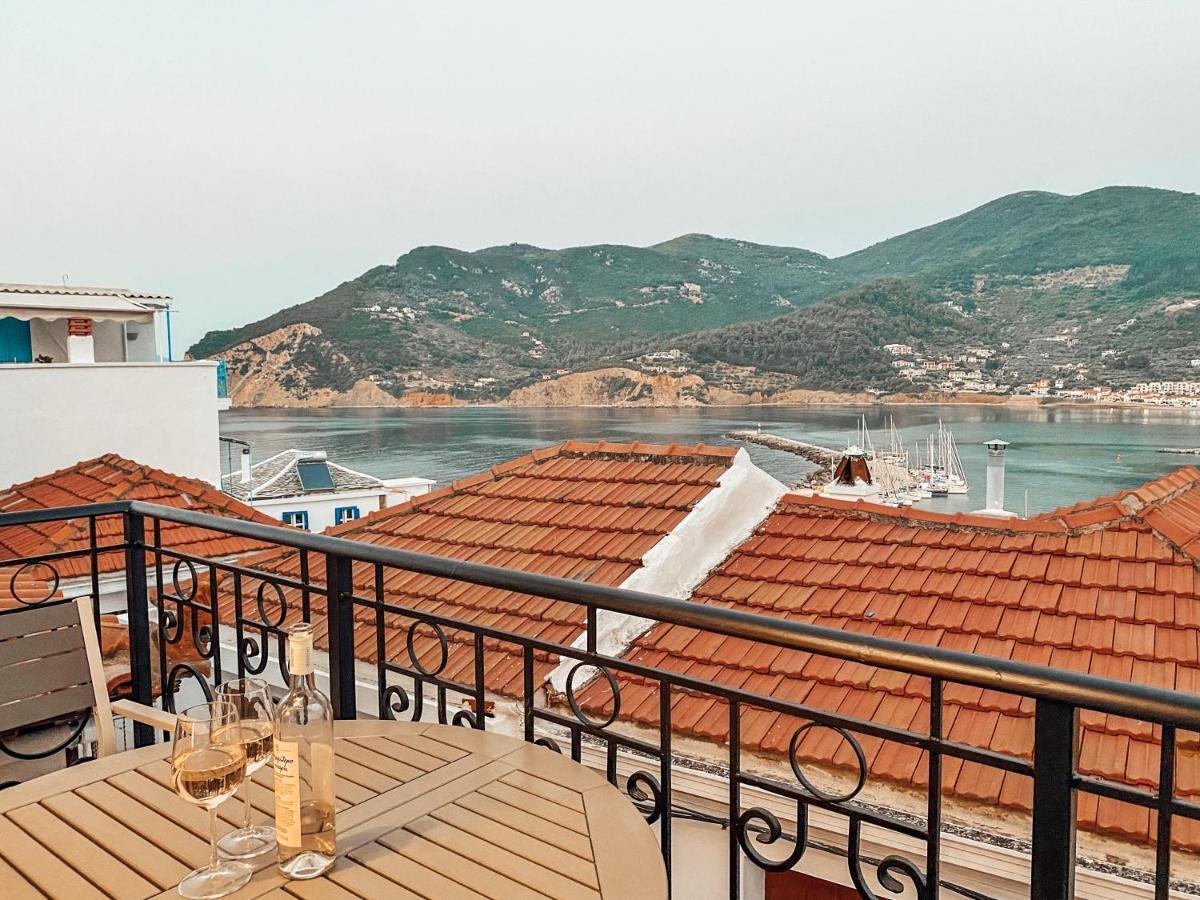 Evageliasvilla Sea View Skopelos Exterior foto
