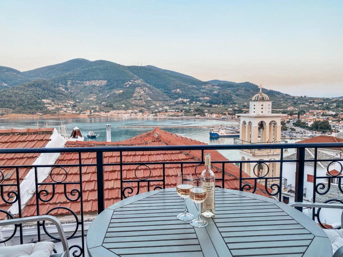 Evageliasvilla Sea View Skopelos Exterior foto