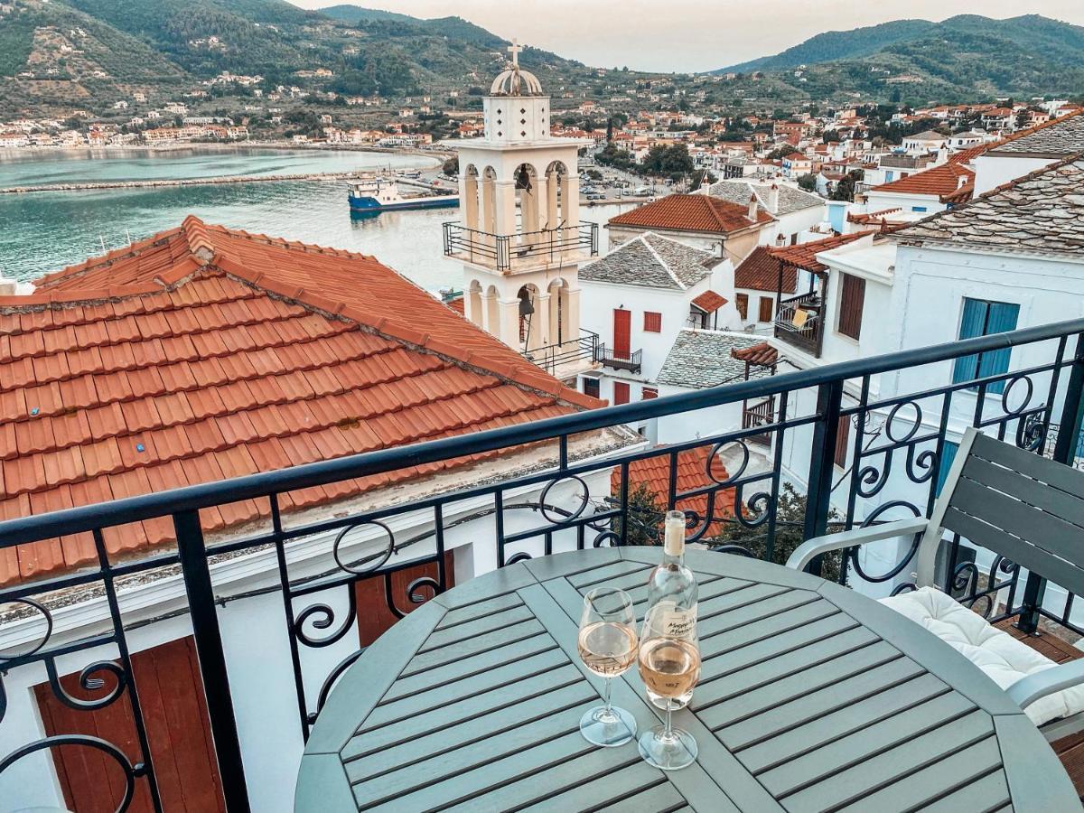 Evageliasvilla Sea View Skopelos Exterior foto