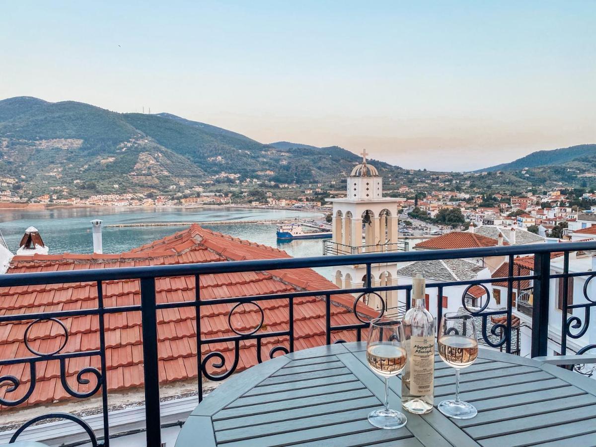 Evageliasvilla Sea View Skopelos Exterior foto